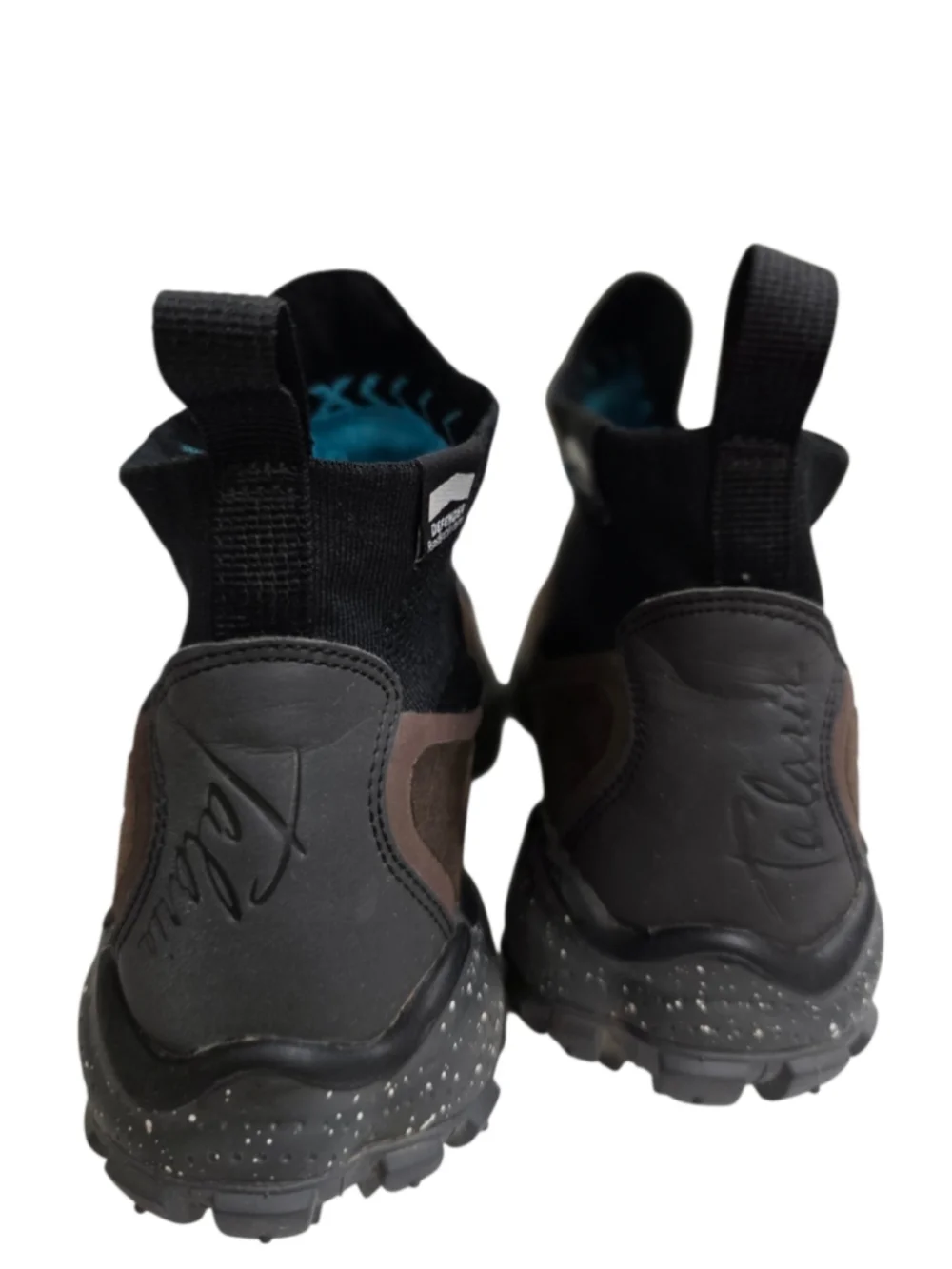 Men's Nike Talaria Mid Boots Brown and Blue